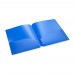 racdde 2 Pocket Letter Size Poly File Portfolio Folder with 3-Hole Punch - 12 Pack (Assorted) A2140 