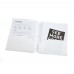 racdde 2 Pocket Letter Size Poly File Portfolio Folder with 3-Hole Punch - 12 Pack-A2140 (White)