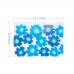 racdde Poly Envelope File Project Document Folder with Snap Button Closure in Set of 12pcs A4 Letter Size (Blue)