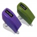 racdde  Mini Staplers, Built in Staple Remover, Staples 2 to 18 Sheets, Set of 2, Purple and Greenery