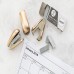 racdde Gold Mini Stapler Set | Includes 2 Heavy Duty Strength Mini Staplers, 1 Gold Staple Remover Claw and 1 Pack of 1000 Staples 