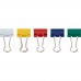 Racdde Mini Binder Clips - Pack of 100 - Assorted Colors (65360) 
