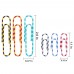 Racdde Paper Clip, 450PCS Vinyl Coated Paperclips, Rustproof & Nonskid, Medium 1.1" & Jumbo2" Office Clips for School Home Personal Business Document Organizing Work