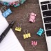 Racdde 150 Pieces Binder Clips Paper Clamp Clips Assorted Sizes (Multicolor) 