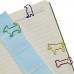Racdde Cute Paper Clips Assorted Colors - 120 Counts Funny Paperclips Bookmarks Planner Clips - Fun Office Supplies Gifts for Women Coworkers  