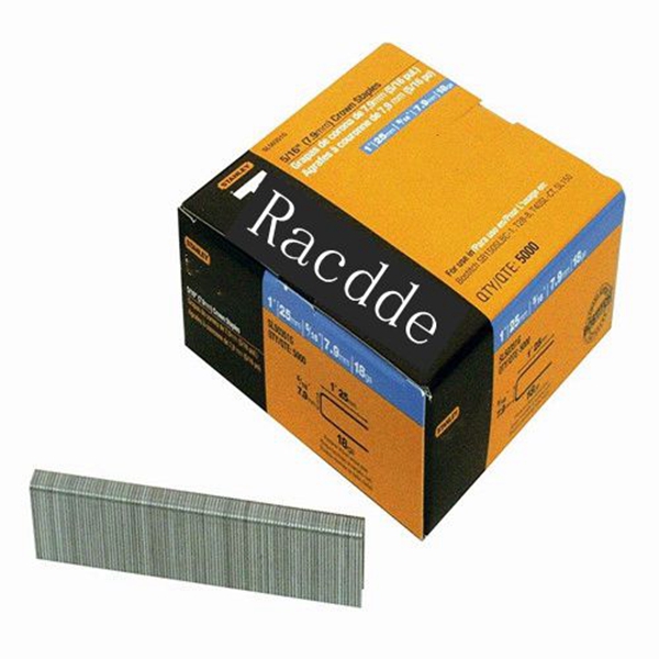 Racdde SL50351G 1-by-5/16-Inch 18-Gauge Staples, 5000-Per Box 
