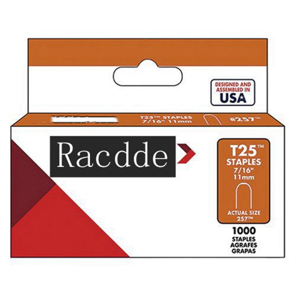 Racdde 257 Genuine T25/T2025 7/16-Inch Staples, 1,000-Pack 