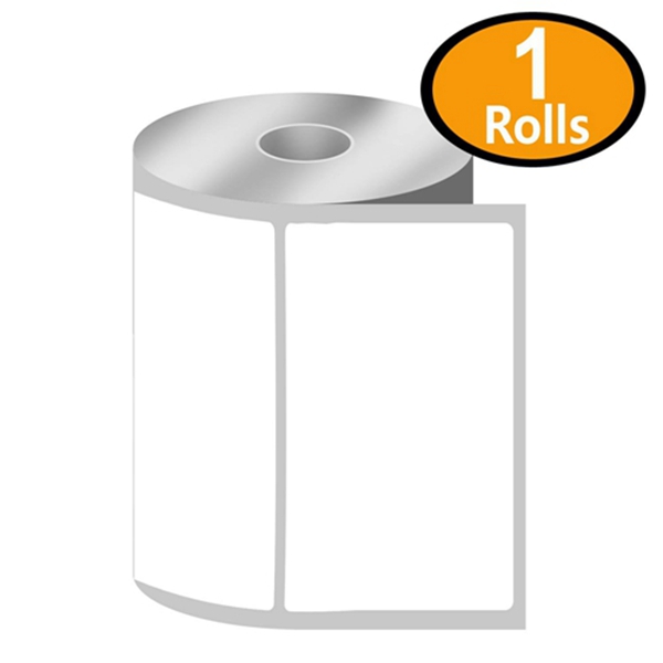 Racdde [1 Rolls, 500/Roll] 4" x 3" Direct Thermal Zebra/Eltron Compatible Labels - Premium Resolution & Adhesive 