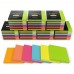 Racdde 3x3 Inches Sticky Notes, 48 Pads, 100 Sheets Per Pad, Bulk Pack, Assorted Colors, Re-Adhesive, Clean Removal, for Reminders, Studying, Office, School, and Home 