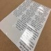 Racdde 260 Customised 40.8 x 21mm per sticker Return Address Labels Self Adhesive Custom Printed Small Stickers 