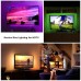 Racdde TV Backlight, 9.8ft Black USB LED Strip Lights Kit TV Lights 20 Colors 5050 LEDs Bias Lighting with 44-Key IR Remote Controller for 46 inch~65 inch HDTV PC Monitor Home Theater Decoration 