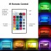 Racdde Backlight 3.28ft LED Strip 32 inch RGB Color Changing Ambient Remote Controller, 6.56ft/2m, USB Powered Bias Lighting for Smart TV PC Monitor Home Theater Decoration 