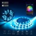 Racdde LED Strip Lights, WiFi Wireless Smart Phone Controlled 16.4ft Waterproof Light Strip LED Kit 5050 LED Lights,Working with Android and iOS System,Alexa, Google Assistant