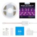Racdde WiFi Smart LED Strip Light - iLintek Color Changing LED Strip Lighting Kit RGB+Tunable White Mood Light IP44 Waterproof Compatible with Alexa Google Assistant IFTTT (RGB+Warm White+Cold White9.6ft)