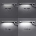 Racdde LED Architect Desk Lamp/Clamp Lamp - Metal Swing Arm Task Lamp (Touch Control,Gradural Dimmabl