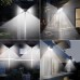 Racdde Solar Light Outdoor 100 LED Waterproof Security Wall Night Light with Motion Sensor 270° Wide Angle for Pathway Porch Yard Garage Garden Fence Walkway Driveway 