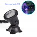 Racdde Lawn Light Waterproof IP 68 Submersible Spotlight with 36-LED Bulbs 3.5W Color Changing Spot Light for Aquarium Garden Pond Pool Tank Fountain Waterfall (A Set of 1) 