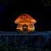 Racdde Mushroom Fairy House Solar Garden Light 