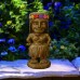 Racdde 95962 Tiki Themed Outdoor Solar Light Garden Gnome Island Princess 