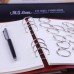 Racdde 100 Pack Loose Leaf Book Rings Silver 35mm/1.38inch Metal Binder Rings Key Rings Nickel Plated Hinged O-Ring 