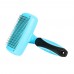 Racdde Pet Neat Self Cleaning Slicker Brush Effectively Reduces Shedding by Up to 95% - Professional Pet Grooming Brush for Small, Medium & Large Dogs and Cats, with Short to Long Hair