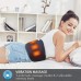 Racdde Heating Pad for Back Pain - Heat Belly Wrap Belt with Vibration Massage, Fast Heating Pads with Auto Shut Off, for Lumbar, Abdominal, Leg Cramps Arthritic Pain Relief