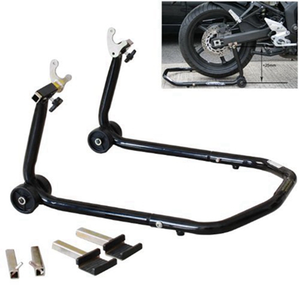 Racdde All in One Front Or Rear Universal Sportbike Motorcycle Lift Stand Swingarm Spool Paddock Lift Fork Lift Fits for GSXR GIXXER 600 750 1000 Hayabusa CBR 600 900 1000 YZF R1 R6 ZX 6R 7R 9R 