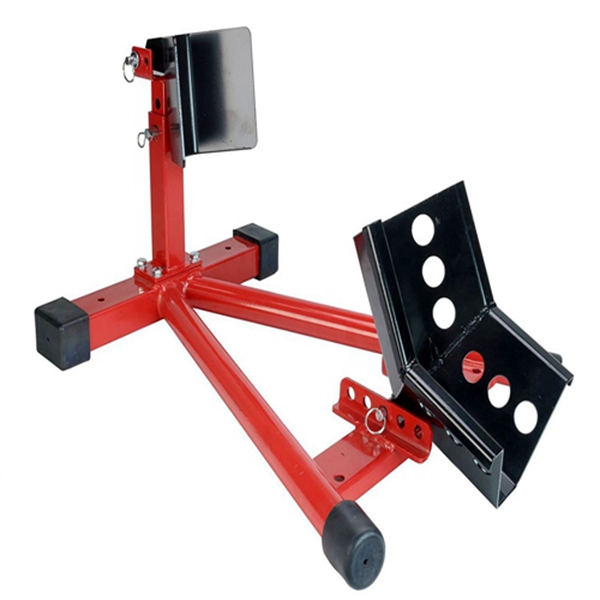 Racdde 1500 lb Fully Adjustable Motorcycle Wheel Chock Stand fits 16" - 21" Tires 