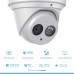 Racdde UltraHD 4K (8MP) Outdoor Security IP Turret PoE Camera, 3840x2160, 164ft NightVision, 2.8mm Lens, IP67 Weatherproof, MicroSD Recording (128GB), White (IP8M-T2499EW) 