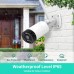 Racdde Outdoor Security Camera Wireless, 1080P WiFi Surveillance Camera with Night Vision, Floodlight, Siren Alarm, Two-Way Audio, Motion Detection, Waterproof, Cloud Service/Microsd Support