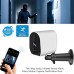 Battery Powered Camera Racdde WiFi IP Camera Home Security System, Night Vision, Indoor/Outdoor Eaves, Compatible with Alexa, 2-Way Audio Talk, Free 32GB Memory Card 