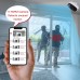 Racdde Wireless Rechargeable Security WiFi Camera, for Indoor/Outdoor, IP65 Waterproof Battery Powered with 2 Way Audio Talk, Cloud Storage, Motion Detection | Monitor & Secure Kids, Elderly, Pets at Home