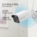 Racdde RLC-511W 5MP Outdoor Security Camera, 4X Optical Zoom Wireless Home Security Camera, IP66 Waterproof Night Vision Surveillance System with Dual Band 2.4/5 GHz WiFi, Motion Detection