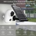 Racdde Security Camera Outdoor Wireless - Solar Rechargeable Battery Powered IP Cameras for Home WiFi - House Surveillance System CCTV Cam - HD 1080P,Motion Detection,2-Way Audio,Waterproof,Night Vision 