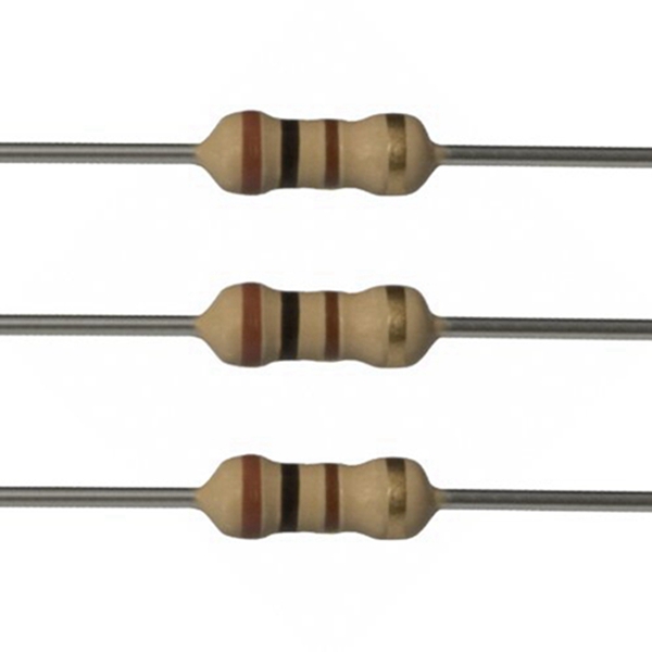 Racdde 100EP512100R 100 Ohm Resistors, 1/2 W, 5% (Pack of 100) 