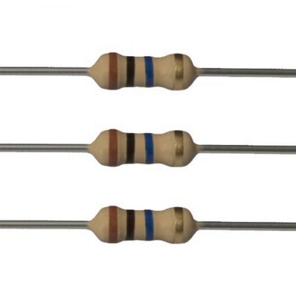 Racdde 100EP51210M0 10M Ohm Resistors, 1/2W, 5% (Pack of 100) 