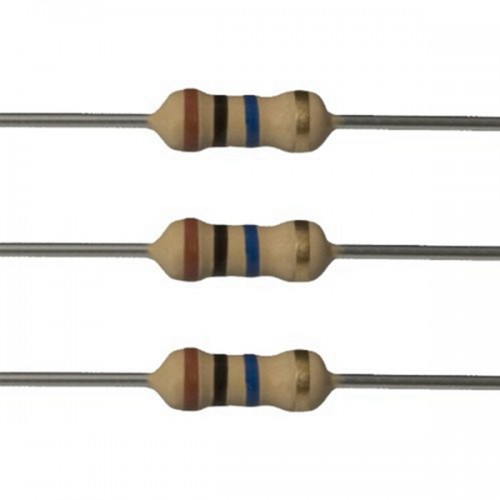 Racdde 100EP512470R 470 Ohm Resistors, 1/2 W, 5% (Pack of 100) 