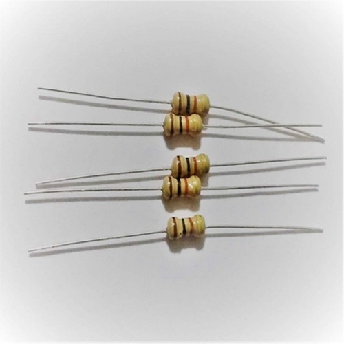 Racdde 100 Ohm Resistors 1/4 Watt 5% (100 Pieces) 