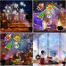 Racdde Christmas Holiday Projector Lights, 2 in 1 Ripple Ocean Light Projector with 12 Slides Patterns10 Wave Colors Outdoor/Indoor Party Landscape Garden Decoration Led Lighting Projector with Remote 