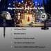 Racdde LED Snowfall Projector Lights Christmas Snowflake Projector Lamp with Wireless Remote Indoor Outdoor Waterproof Snow Falling Landscape Projection Light for Halloween Party Wedding Garden Decorations 
