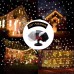 Racdde LED Snowfall Projector Lights Christmas Snowflake Projector Lamp with Wireless Remote Indoor Outdoor Waterproof Snow Falling Landscape Projection Light for Halloween Party Wedding Garden Decorations 