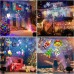 Racdde LED Projector, Water Wave Landscape lamp Remote Control Colorful Waterproof Night Lights Perfect for Halloween Christmas Parties Bedroom Lawn Patio Yard, Black 