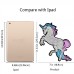 Racdde 2 Pack Unicorn Sequin Embroidered Patches, Unicorn Iron on Large Patches DIY Applique for Jackets, Shirts, Bags, Backpacks