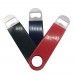 Racdde 3 Pack Heavy Duty Stainless Steel Flat Bottle Opener, Solid and Durable Beer Openers, 7 inches Red, Black, Blue