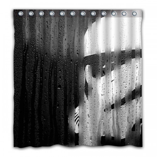Racdde Stormtroopers Design Waterproof Shower Curtain Fabric for Home Bathroom Decor 60x72 Inches 