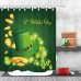 Racdde St Patricks Day Shower Curtains, 72X72 Inches 