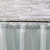 Racdde Shower Curtain Hooks - Chrome, Set of 12 Shower Curtain Rings - Shower Hooks for Curtain Shower Rings 