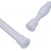 Racdde 3 Pack Cupboard Bars Tensions Rod Spring Curtain Rod, Adjustable Width (21.65-35 Inches, White) 