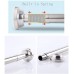 Racdde Adjustable Tension Rod 62-101 inch Stainless Steel Shower Curtain Rod for Bathroom Kitchen Home Never Rust