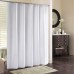 Racdde Shower Curtain Polyester Fabric Waterproof Machine Washable with 12 Hooks 72x72 Inch 